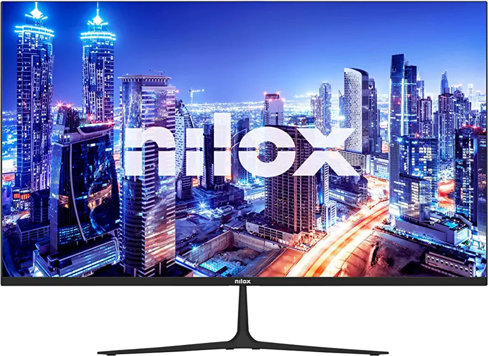 Monitor - Nilox - MONITOR 21.5” 5MS, VGA y HDMI NILOX, 21,5 ", Full-HD, 5 ms, 1xVGA (D-Sub), 1xHDMI, Black