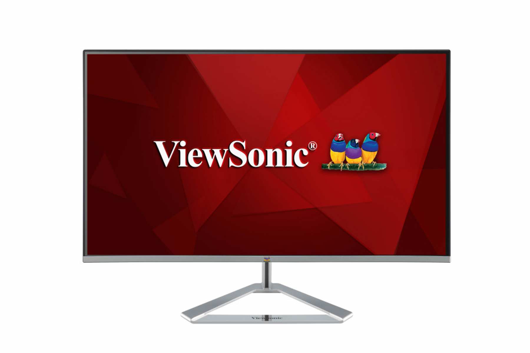 Monitor Viewsonic Vx2476smh 24 fullhd panel ips eyecare modo eco altavoz plateadonegro 4 ms hdmivga negro series led display 605 23.8 1920 1080 75hz