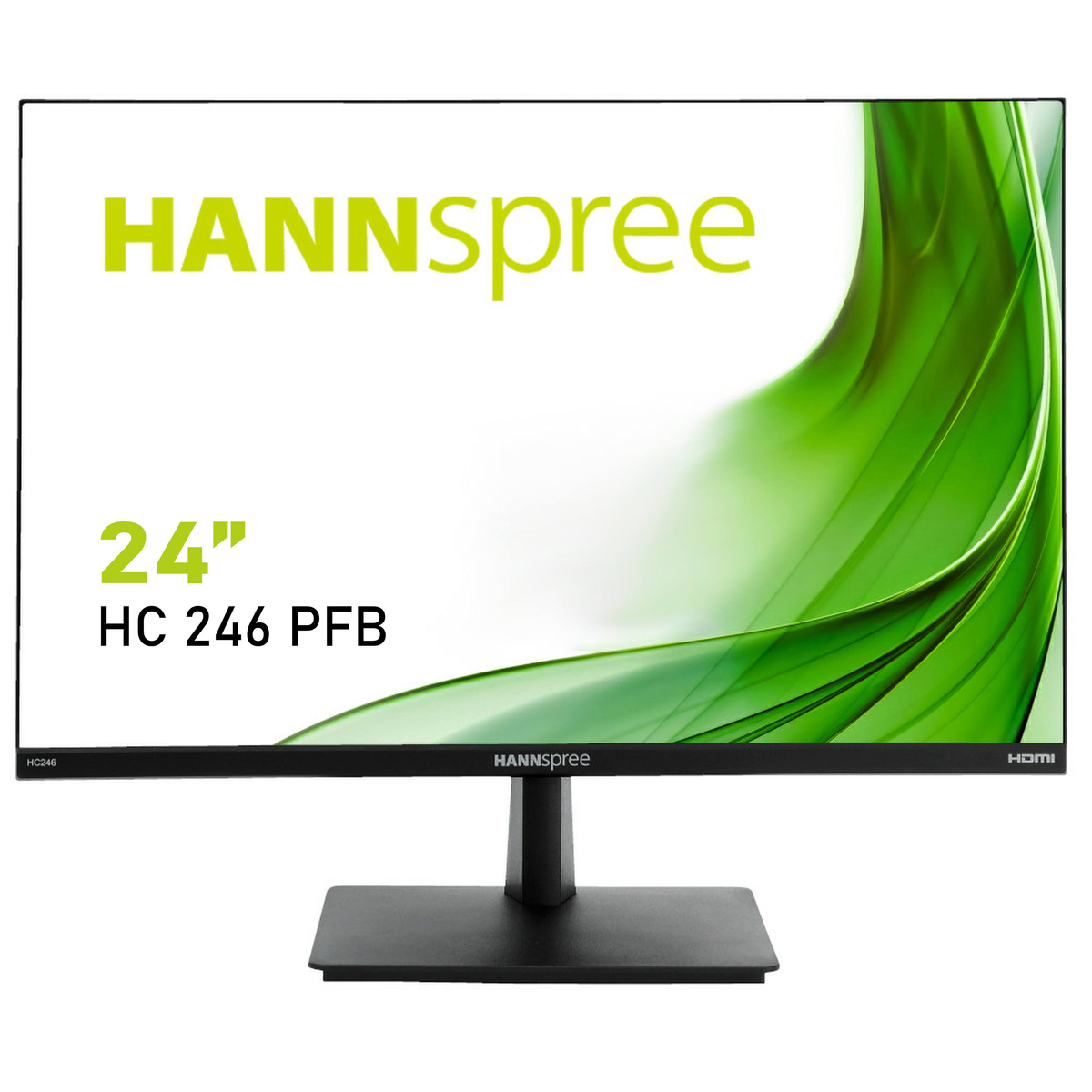 Monitor Hc246pfb Hannspree 24 wuxga 5 ms displayporthdmivga negro 24pulgadas vga 246