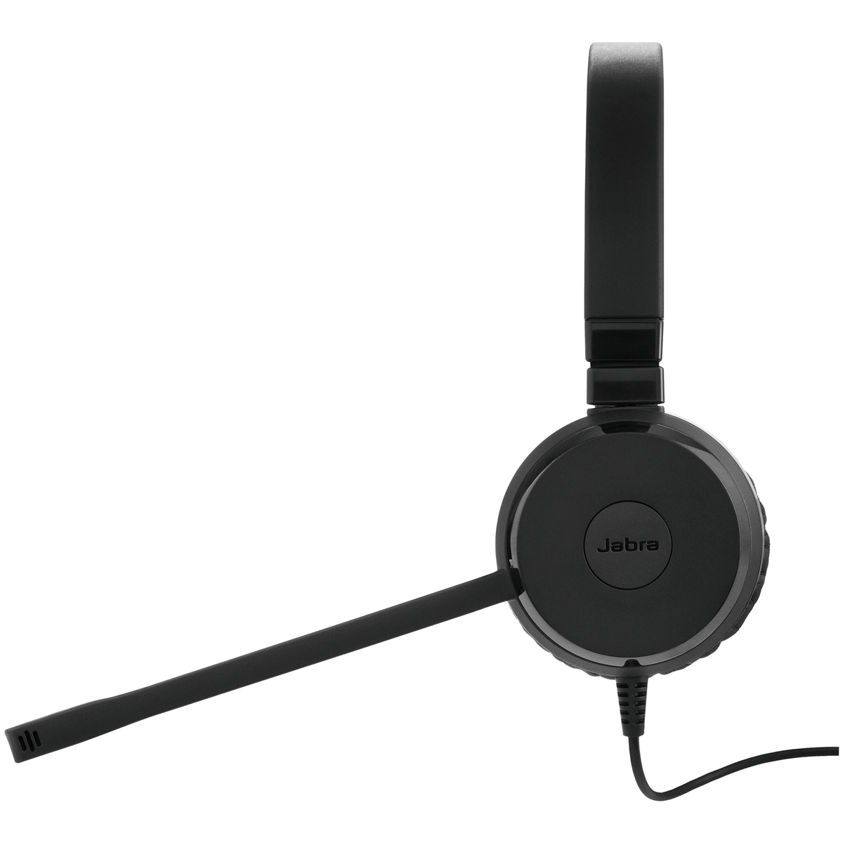 30 MS On-ear binaural, Evolve JABRA Headset II schwarz