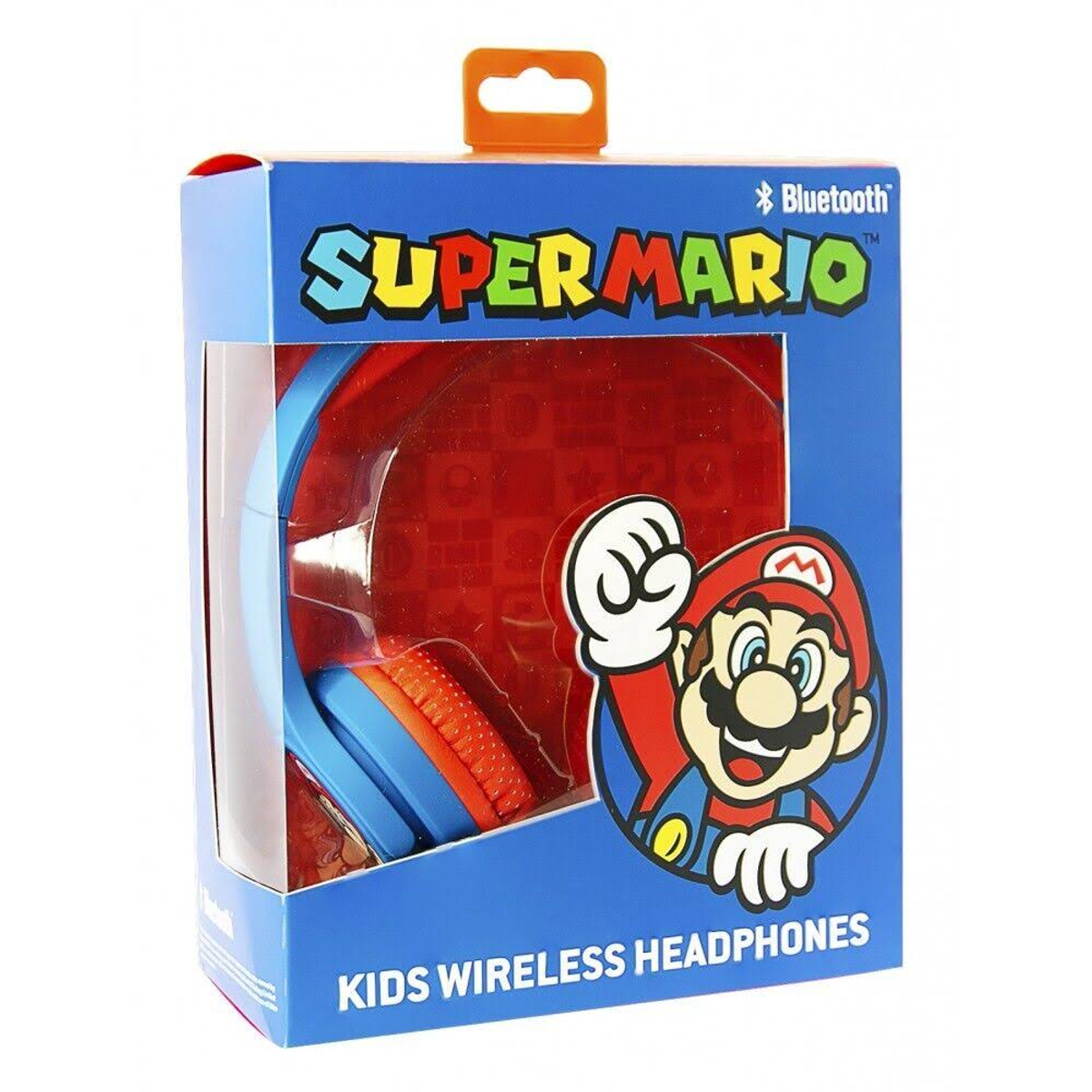 OTL TECHNOLOGIES blau Bluetooth Super Mario, On-ear Kopfhörer