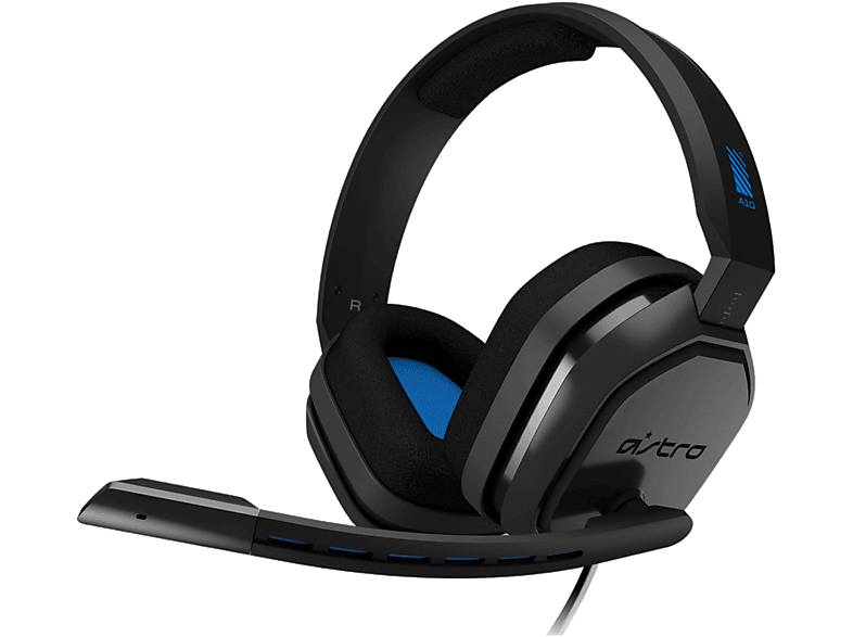 ASTRO GAMING 939-001531 A10 HEADSET PS4 GREY/BLUE, Over-ear Gaming Headset Grau/Blau
