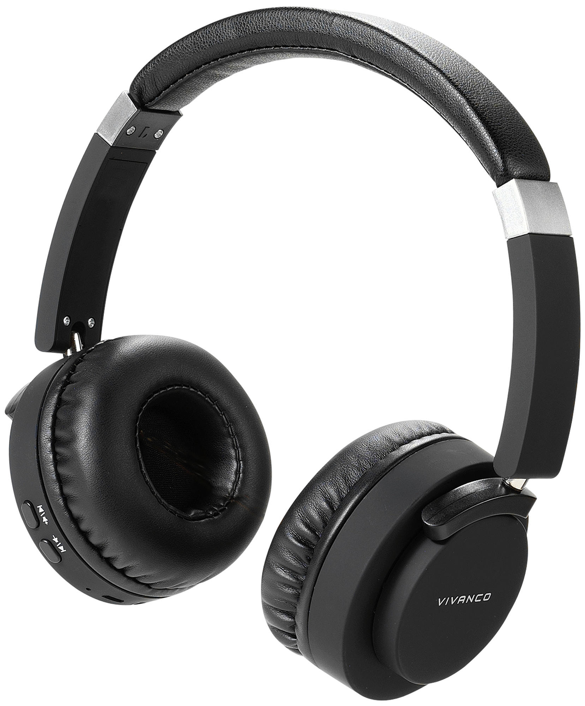 VIVANCO 37578 2IN1, Over-ear Bluetooth Schwarz Kopfhörer