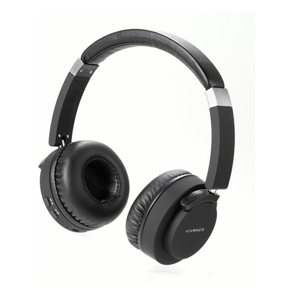 VIVANCO 37578 2IN1, Over-ear Kopfhörer Bluetooth Schwarz