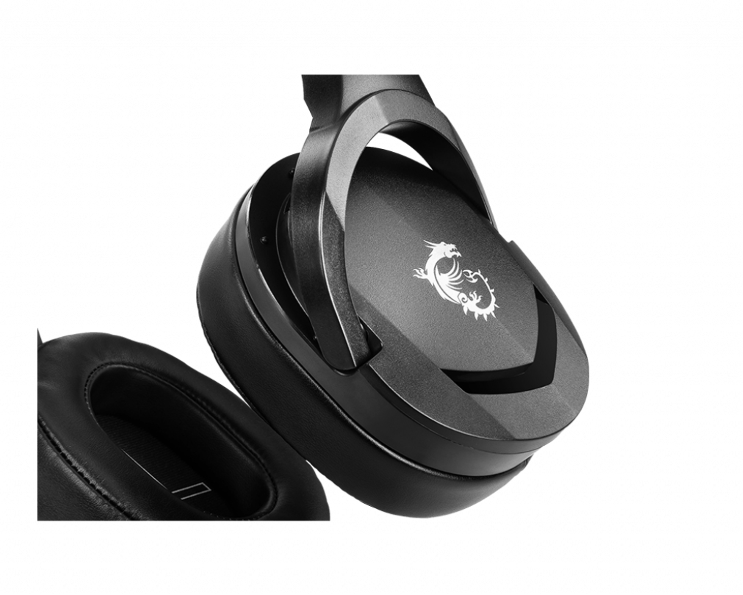 MSI S37-2101030-SV1 IMMERSE GH20, Over-ear Schwarz Headset Gaming