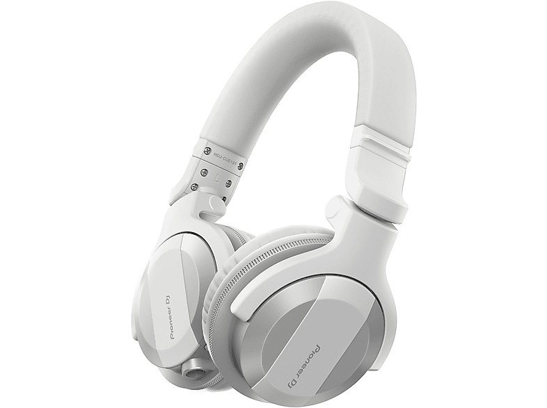 PIONEER DJ HDJ-CUE1BT DJ ON-EAR HEADPHONE WHITE, Over-ear Kopfhörer Bluetooth Weiß