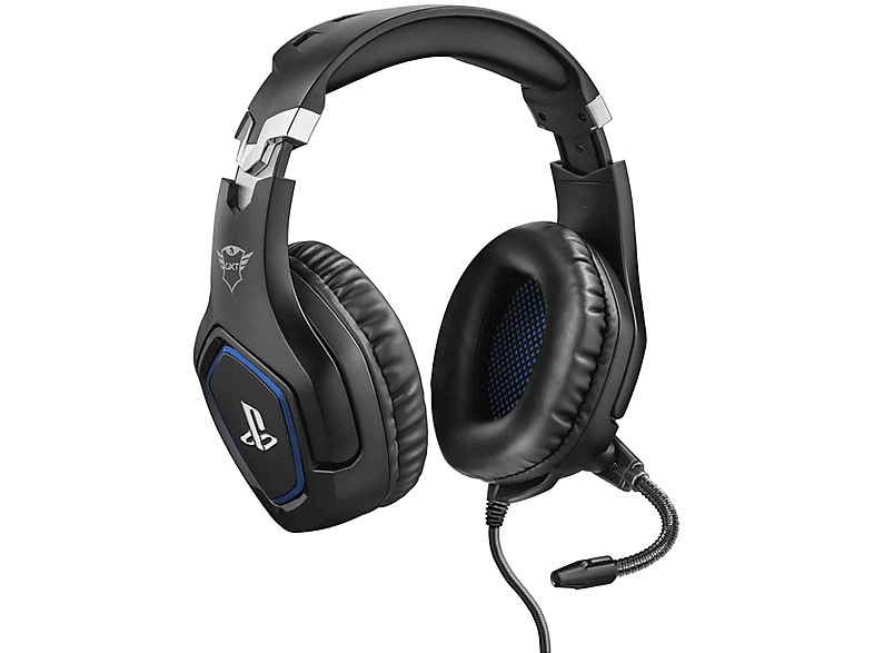 TRUST 23530 GXT 488 FORZE PS4 GAMING HEADSET SONY LIC., Over-ear Gaming Headset Schwarz