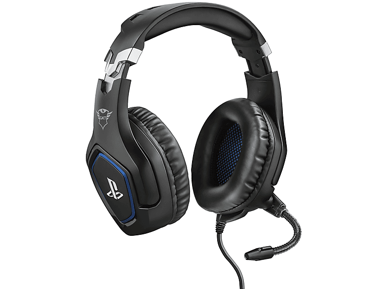 Gaming PS4 LIC., GAMING Schwarz Over-ear 488 Headset FORZE SONY GXT HEADSET TRUST 23530