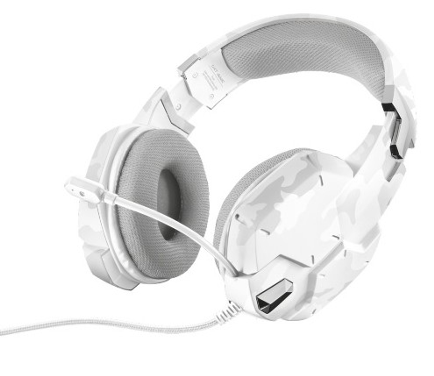 CAMOUFLAGE, Weiß/Camouflage GAMING WHITE Gaming 322W Headset 20864 TRUST GXT Over-ear HEADSET