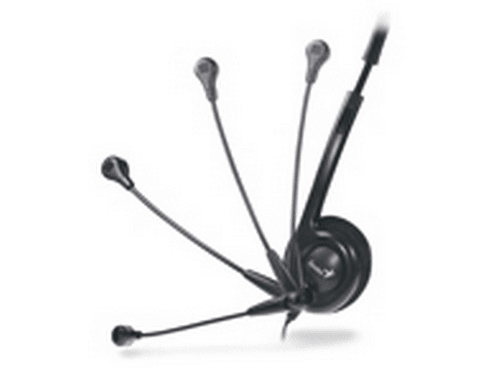 Un auricular con micrófono.