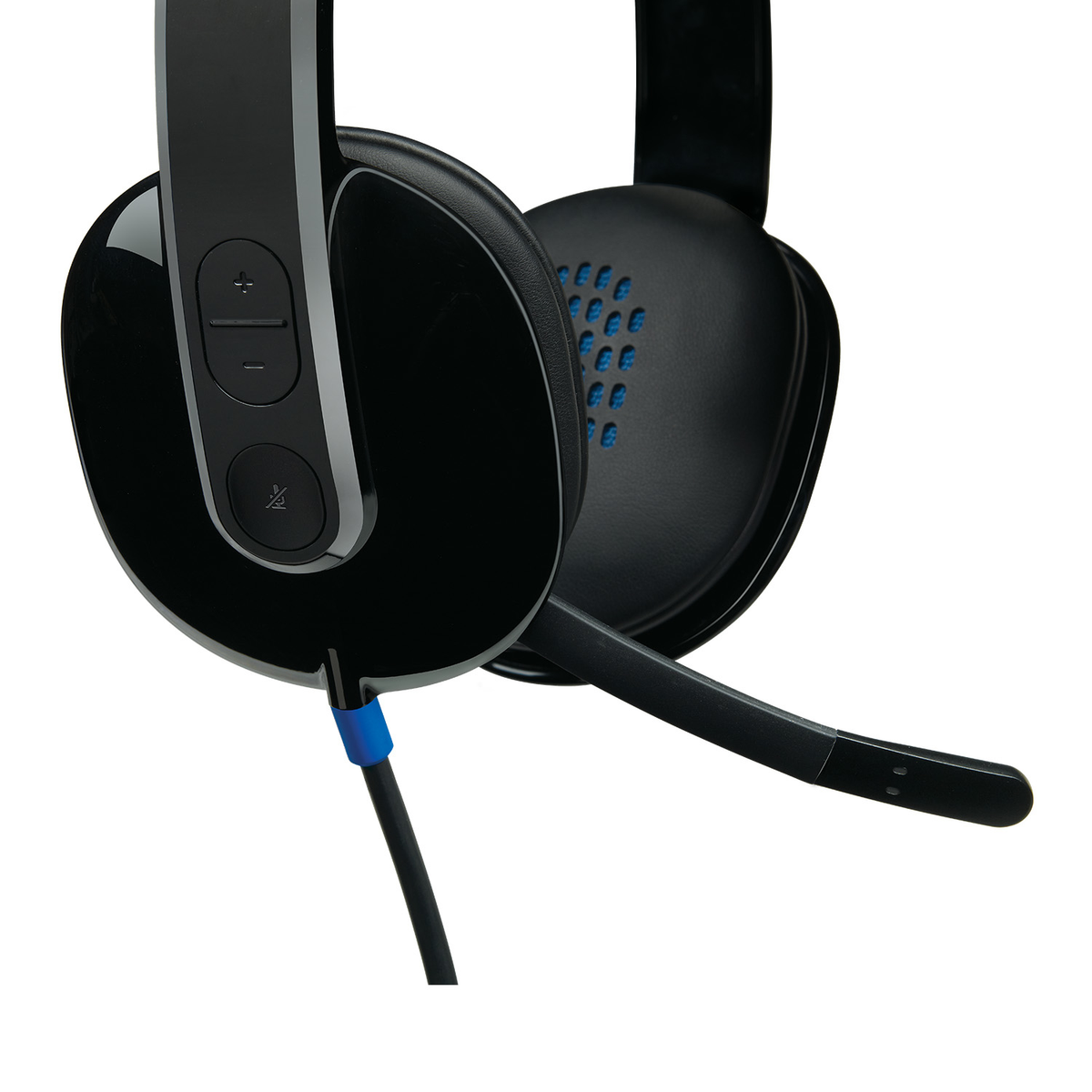 Schwarz Kopfhörer LOGITECH Over-ear H540,