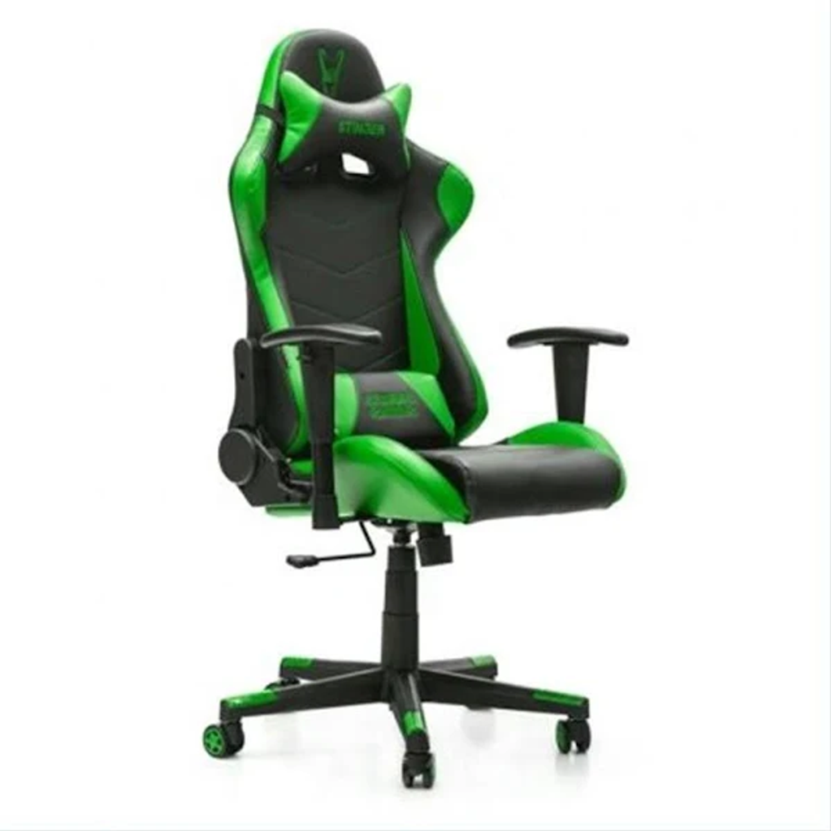 Silla gaming - Woxter Stinger Station Green WOXTER, 140 kg, Verde