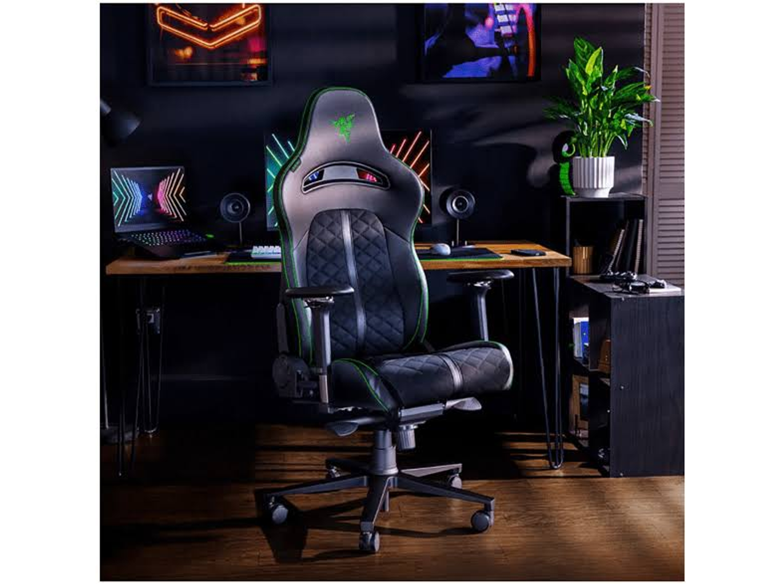 Fotel dla gracza RAZER ENKI Czarno-zielony