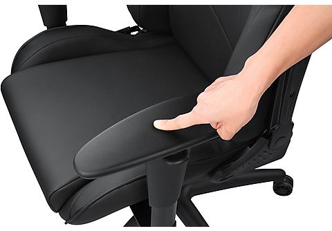 Silla gaming  - AD5-01-B-PV ANDA SEAT, Reposabrazos2D (regulable en altura y anchura), 158 kg, Negro
