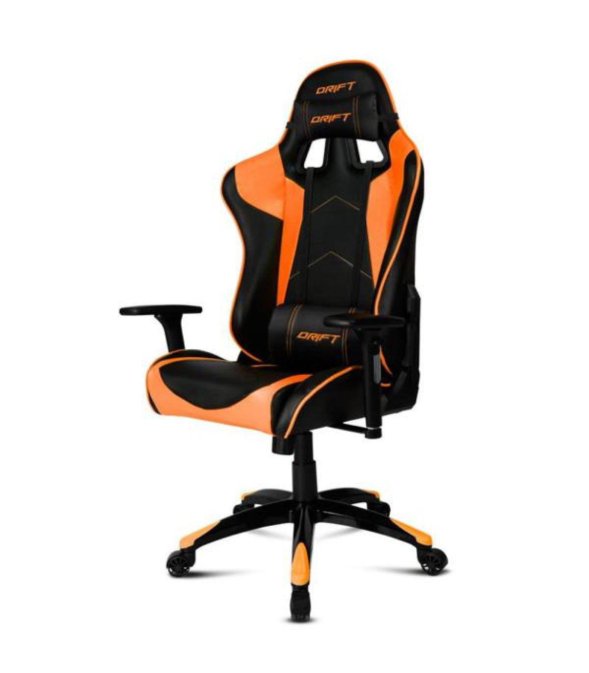 Silla gaming - SL01DF21 DRIFT GAMING, 150 kg, Naranja