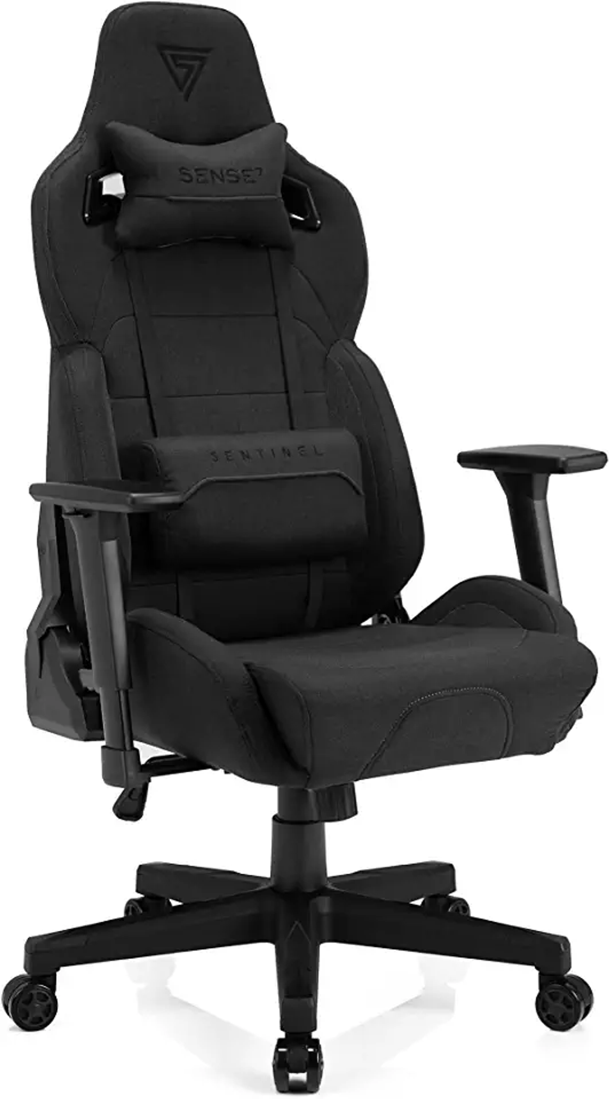 SENSE7 Sentinel Fabric Gaming Stühle, schwarz