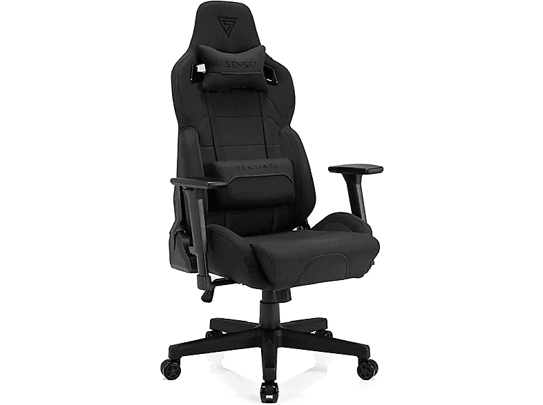 SENSE7 Sentinel Fabric Gaming Stühle, schwarz