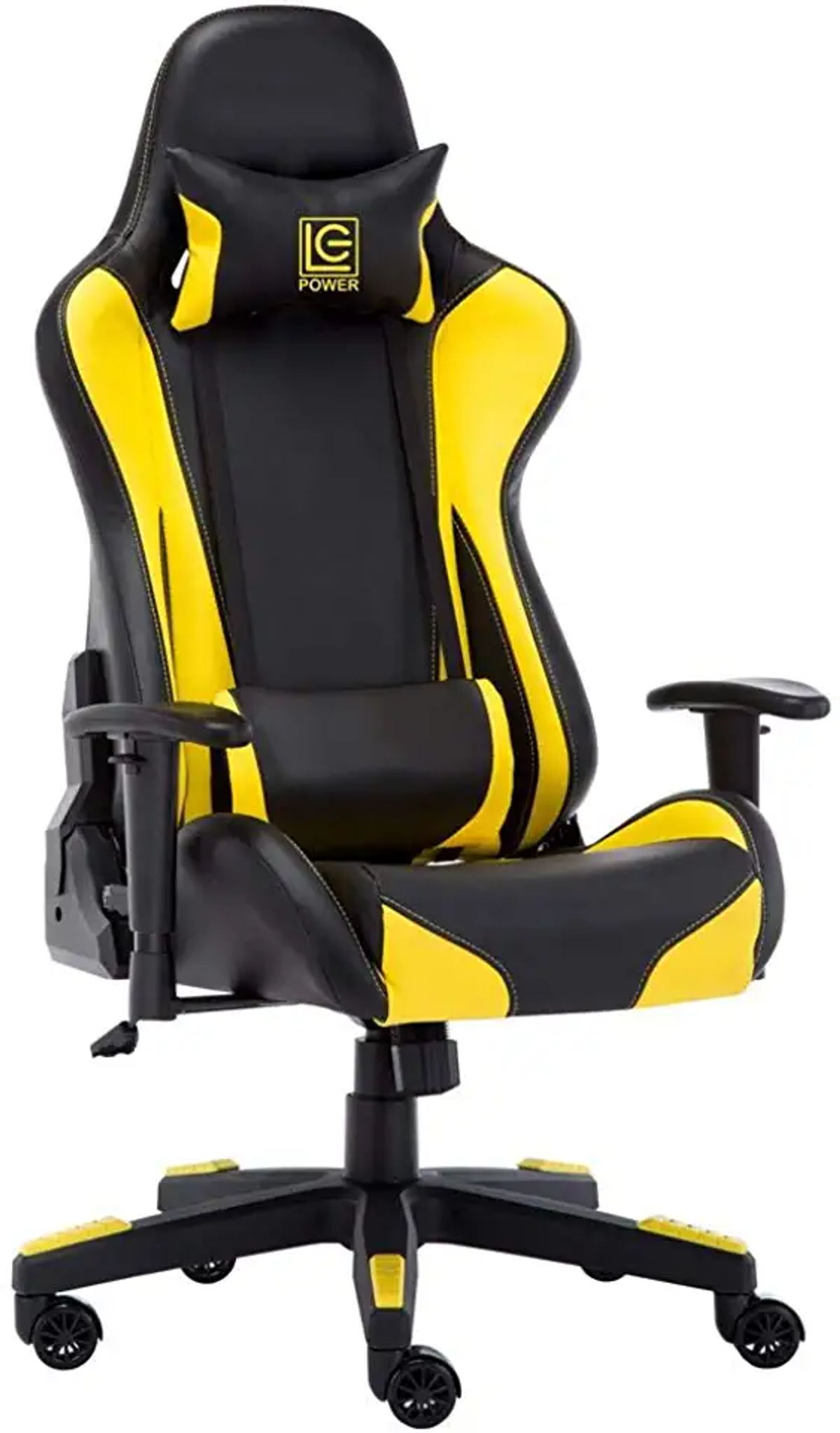 Silla gaming - LC-GC-600BY LC POWER, Amarillo