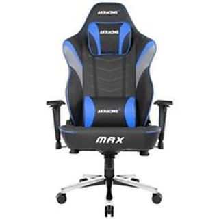 Silla gaming  - AK-MAX-BK/IN AKRACING, Reposabrazos4D (ajustable en altura, anchura y profundidad, también se puede girar), 180 kg, Negro