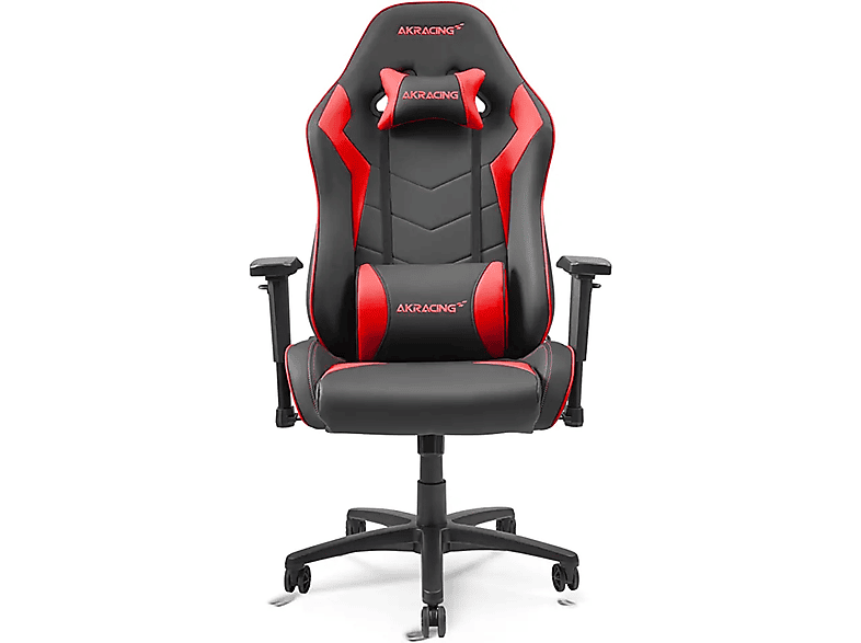 AKRACING Core Gaming-Stuhl, black schwarz/rot red SX