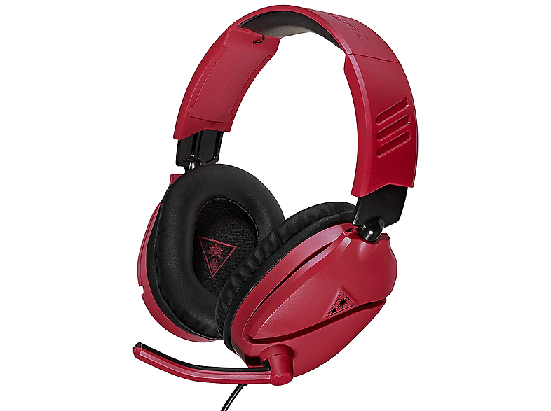 RECON TBS-8055-02 Headset Midnight RD, 70N BEACH Over-ear TURTLE Red Gaming