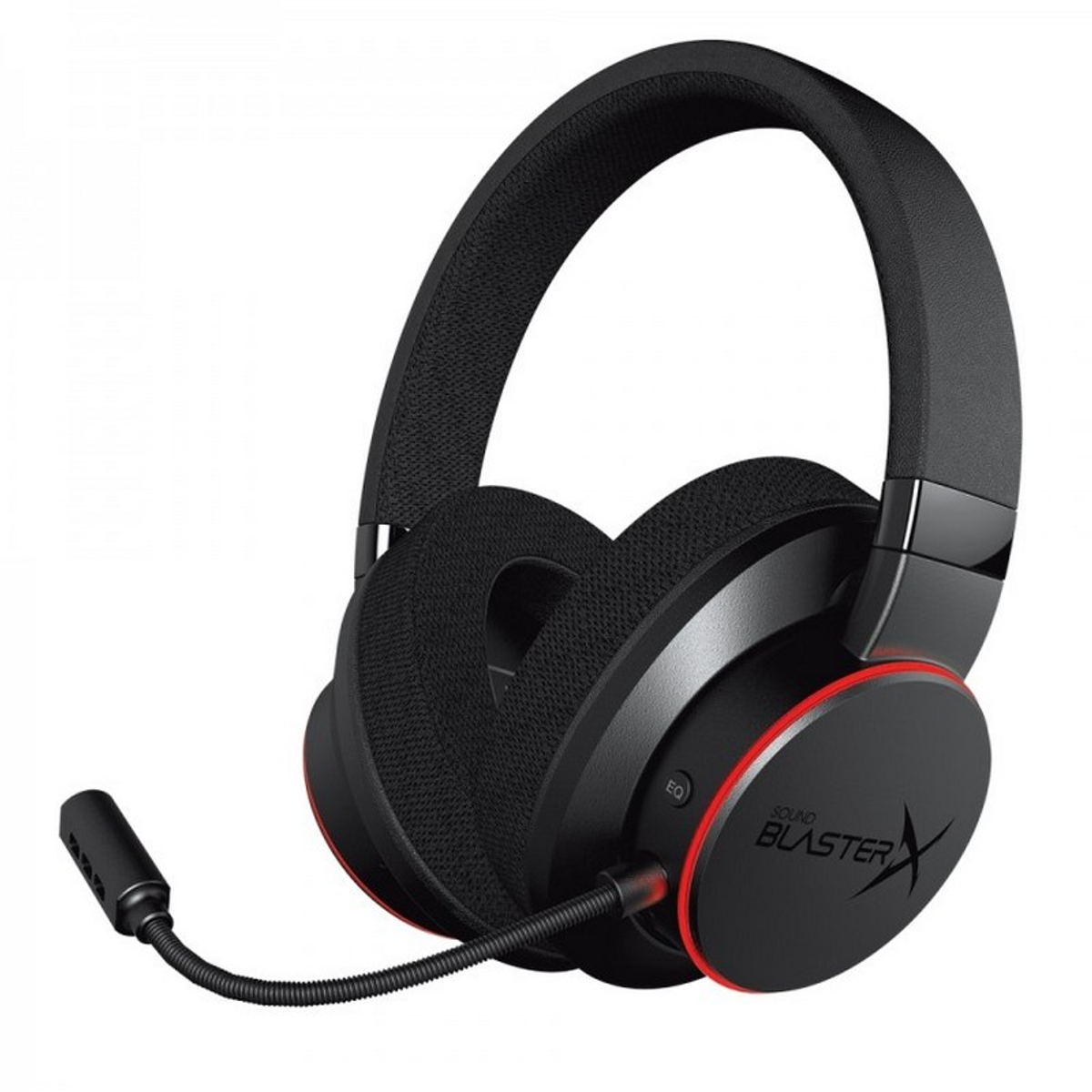 Auriculares gaming - Sound BlasterX H6 CREATIVE, Supraaurales, Negro