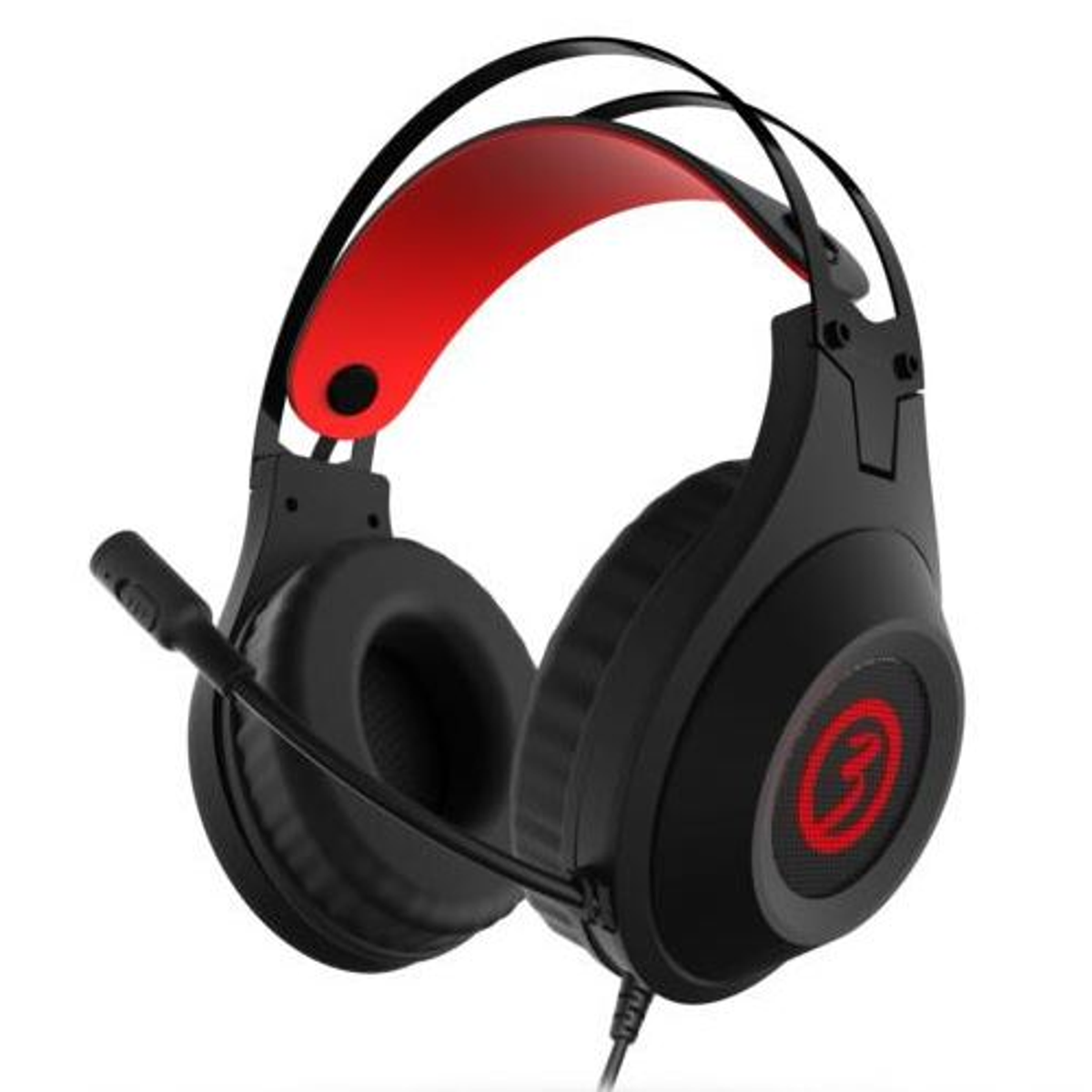 Auriculares gaming - OZRAGEX60 OZONE GAMING, Circumaurales, Rojo