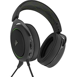 Auriculares gaming - CORSAIR CA-9011216-EU, Circumaurales, Verde