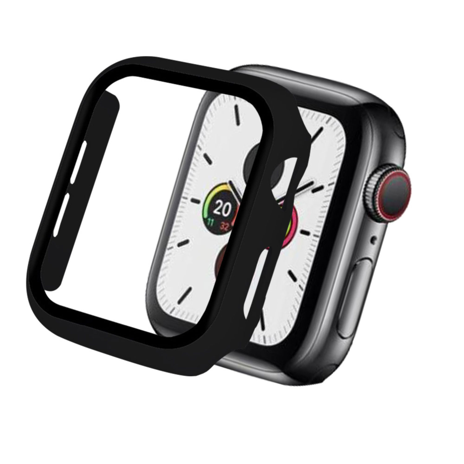 INF Volle Abdeckung Gehäuse Apple 40mm Watch Watch SE Sv 6/5/4 / Apple SE 6/5/4 Uhrengehäuse(für / 40mm)