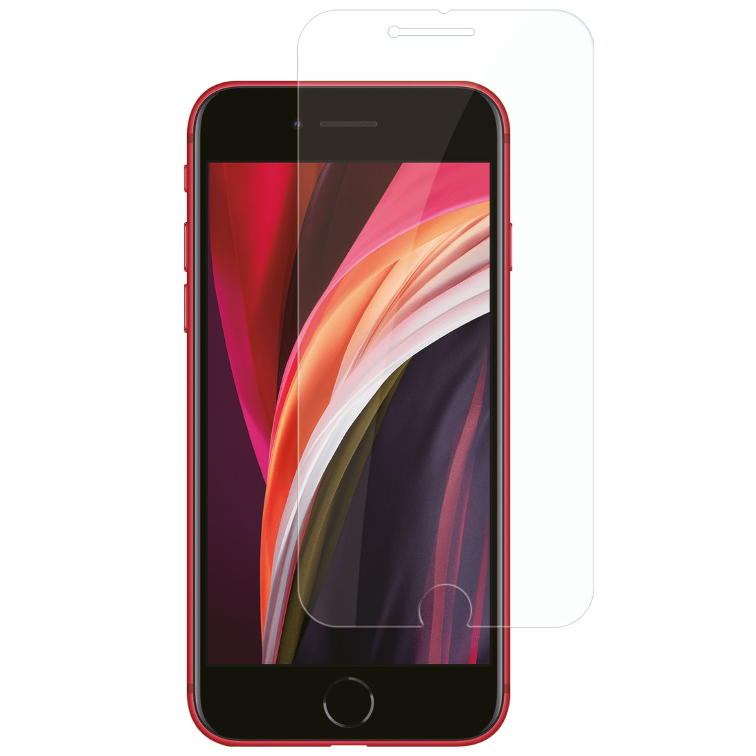 INF Displayschutzfolie iPhone SE Apple iPhone 7/8 7) / Displayschutz(für
