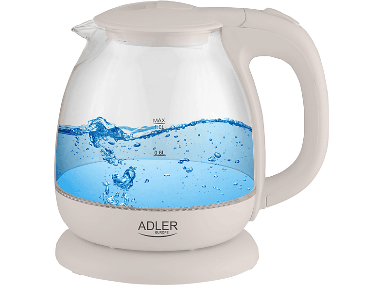 AD1283C ADLER Creme Wasserkocher,
