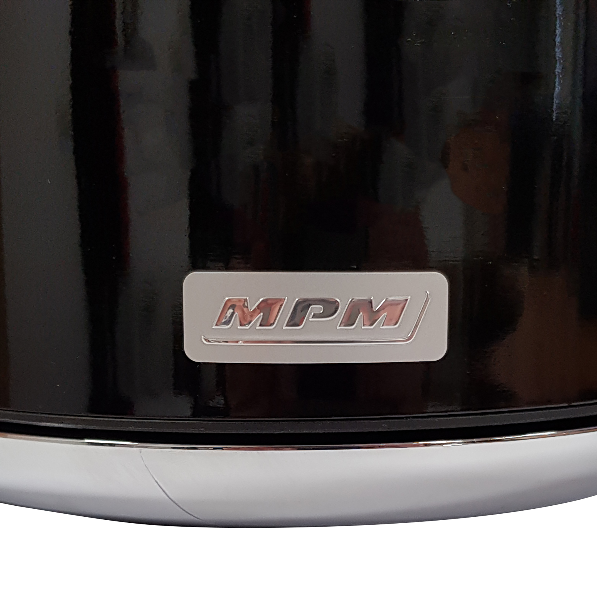 MPM Retro MCZ-93 Schwarz/Silber Wasserkocher