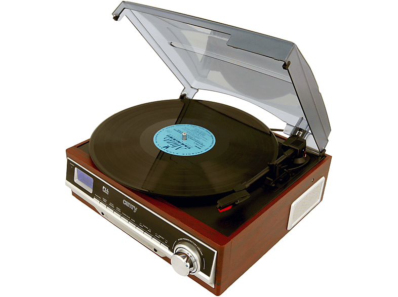 1113 Vinyl-Plattenspieler CR CAMRY Braun