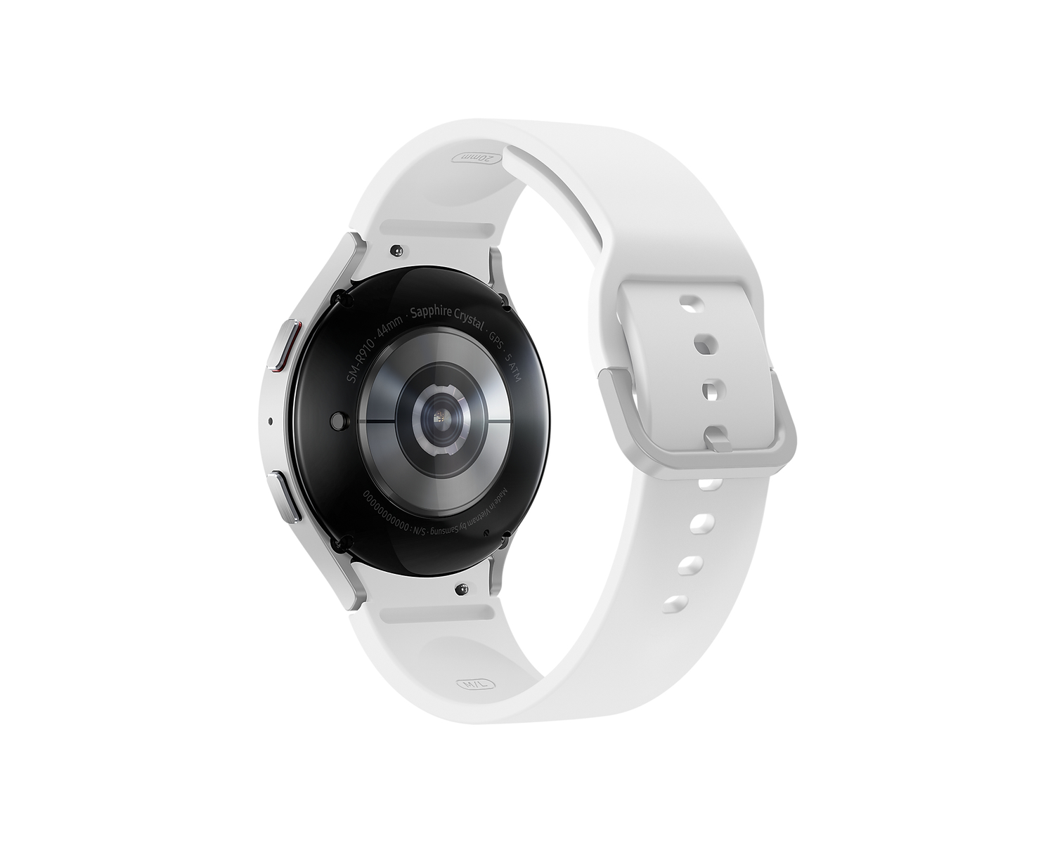 Watch 5 Aluminium Silikon, Galaxy M/L, Smartwatch silber SAMSUNG