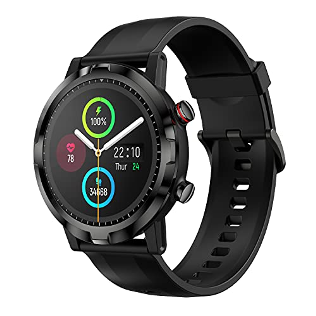 HAYLOU RT LS05S Schwarz Smartwatch silikon