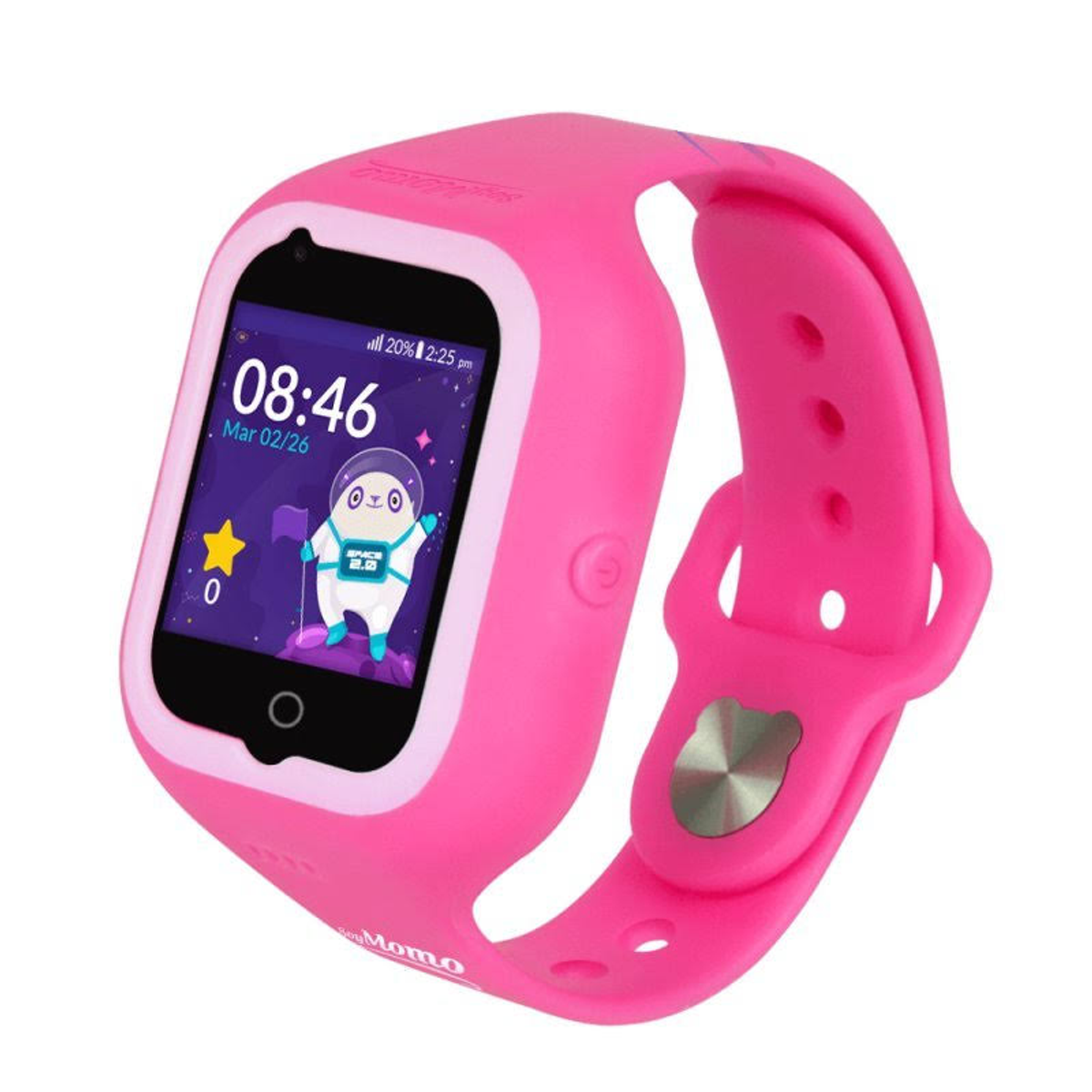 Smartwatch - SoyMomo Space 4G Pink SOYMOMO, Silicona, Rosa