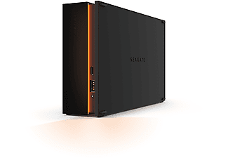 Disco duro externo  - FireCuda Gaming Hub SEAGATE, USB|USB 3.0|USB-C, HDD, Negro