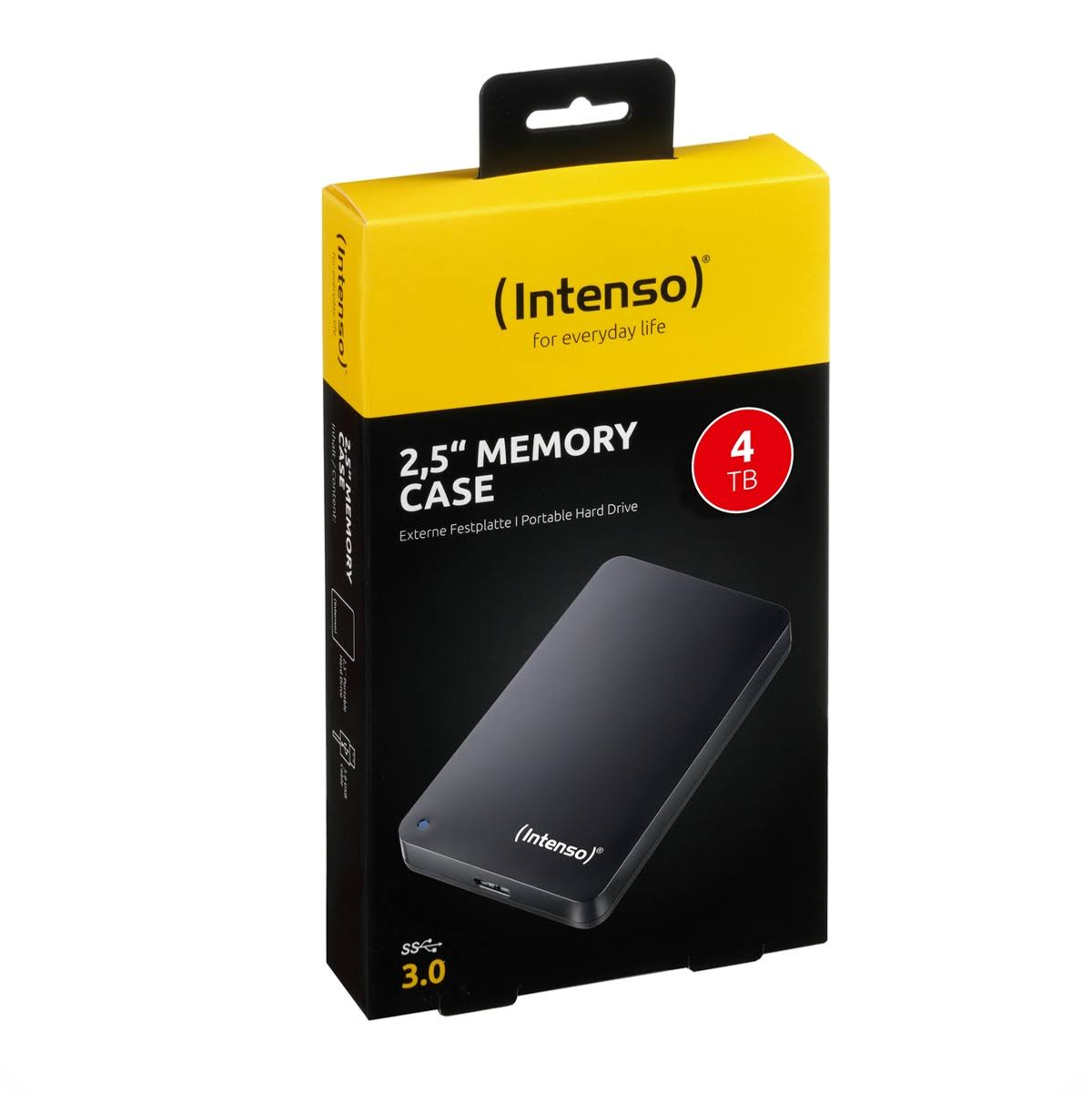INTENSO extern, Portable HDD, Case, Memory 4 3.0 Zoll, 2,5\