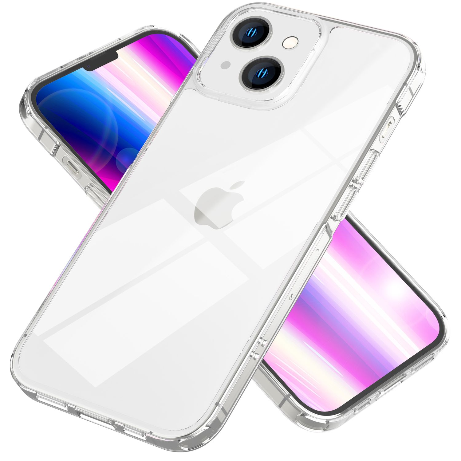 NALIA Klare Harte Hlle, Backcover, Apple, iPhone 14 Plus, Transparent |  MediaMarkt