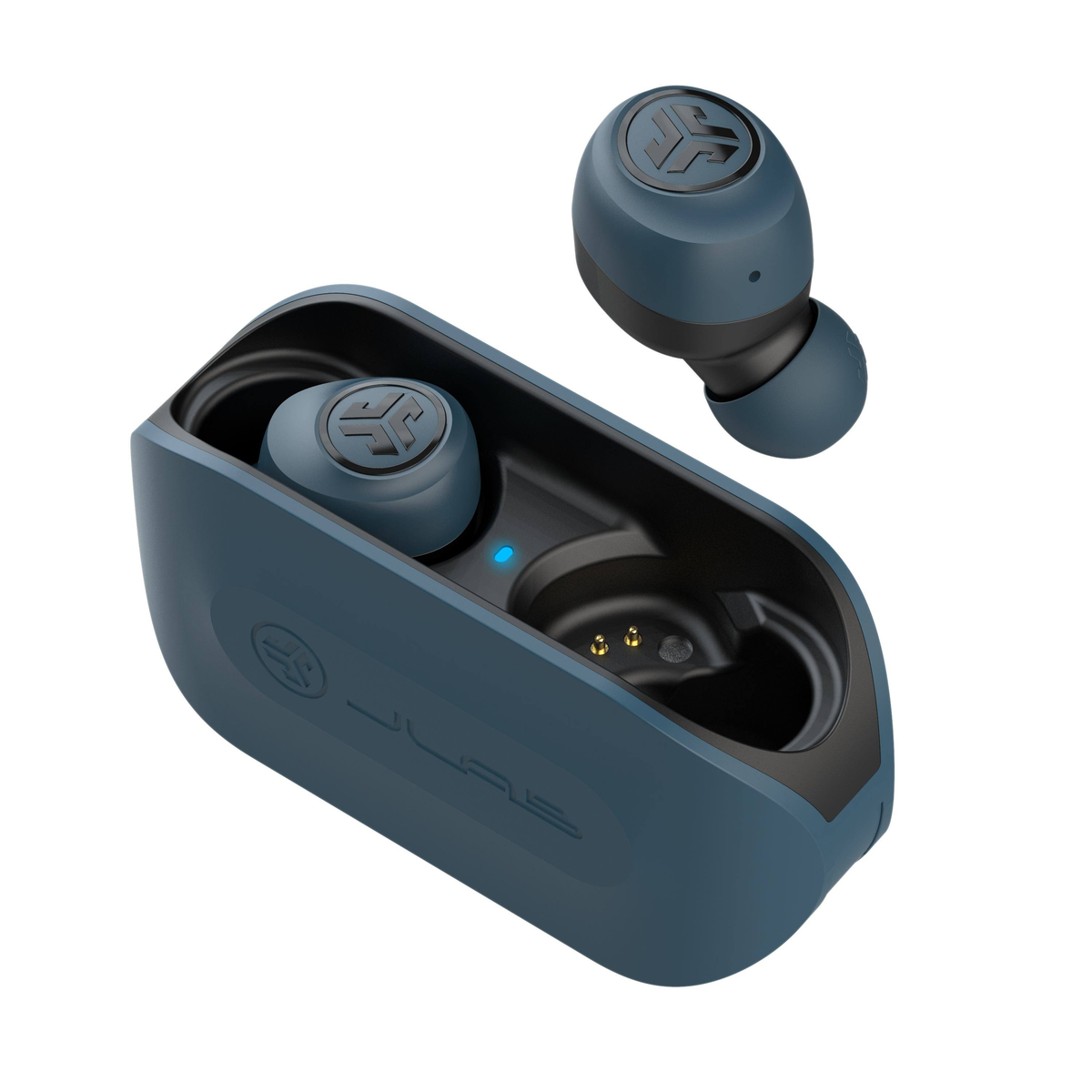 In-ear BLAU, TRUE AIR Kopfhörer WRLS Blau JLAB EARBUDS GO Bluetooth