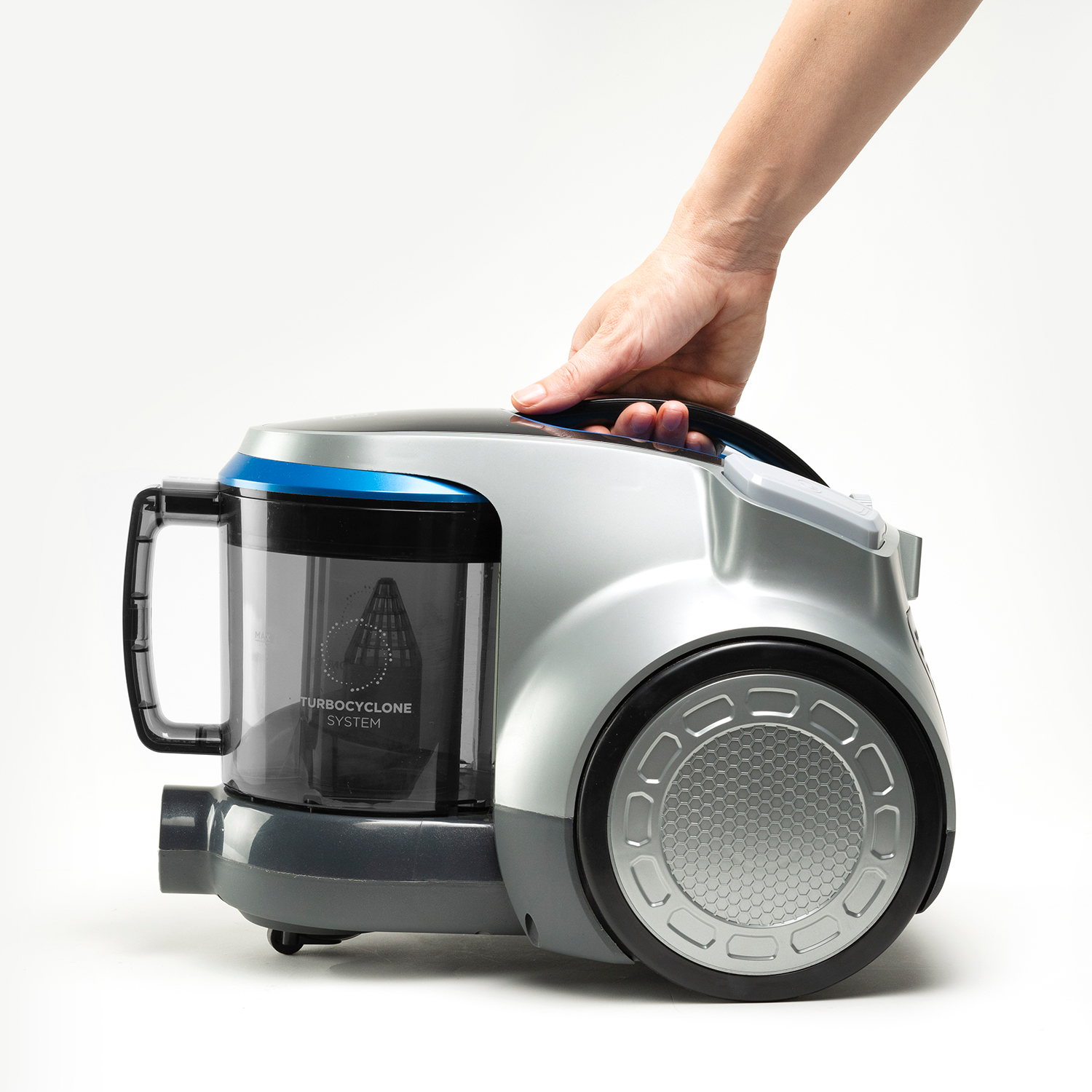 BLACK+DECKER Aspirador sin bolsa cleaners, Grigio) 700 Leistung: Vacuum BXVML700E Watt, maximale