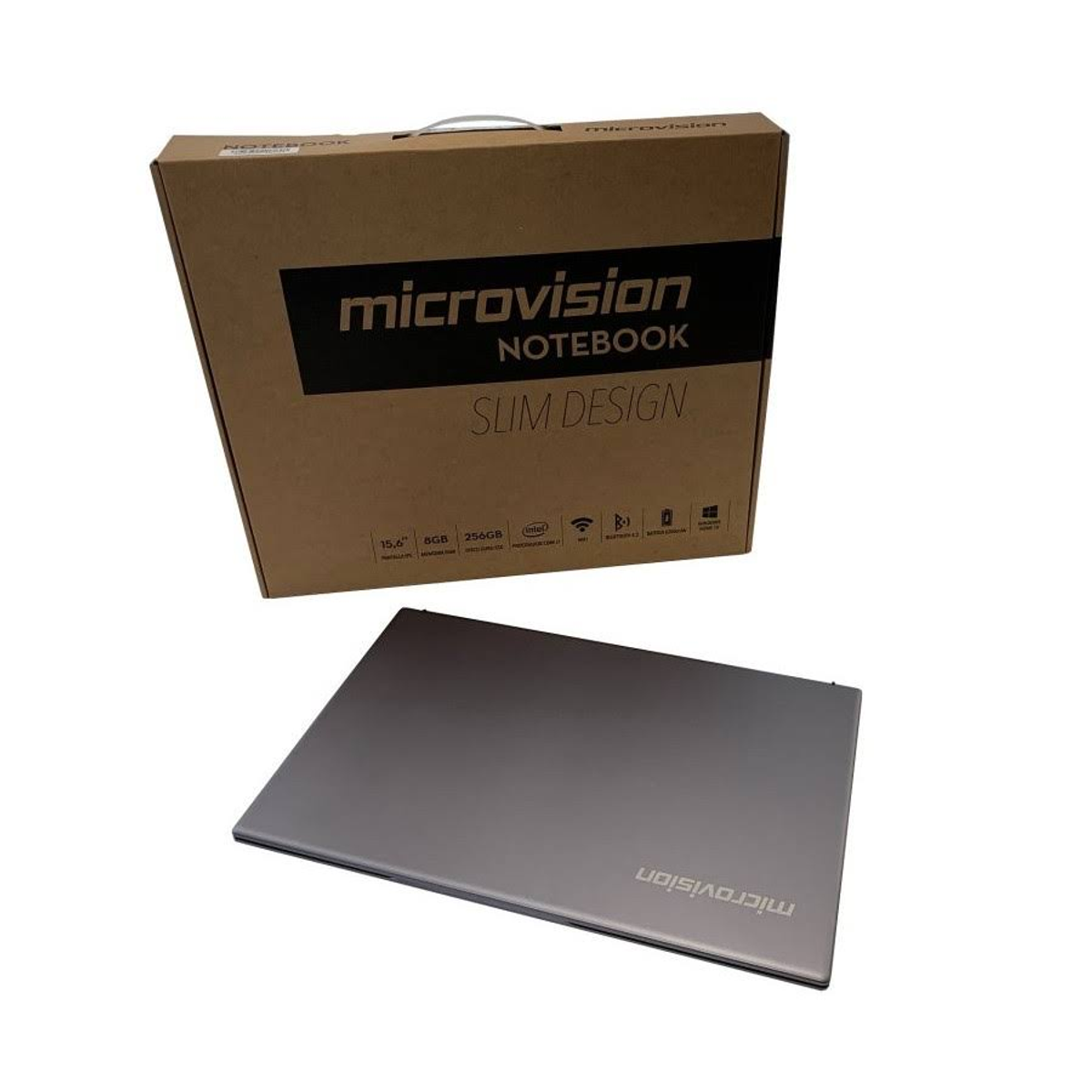 MICROVISION N1507P7, i7 Schwarz Prozessor, mit Zoll RAM, SSD, 256 Core™ 8 Display, Intel® GB 15,6 GB Notebook