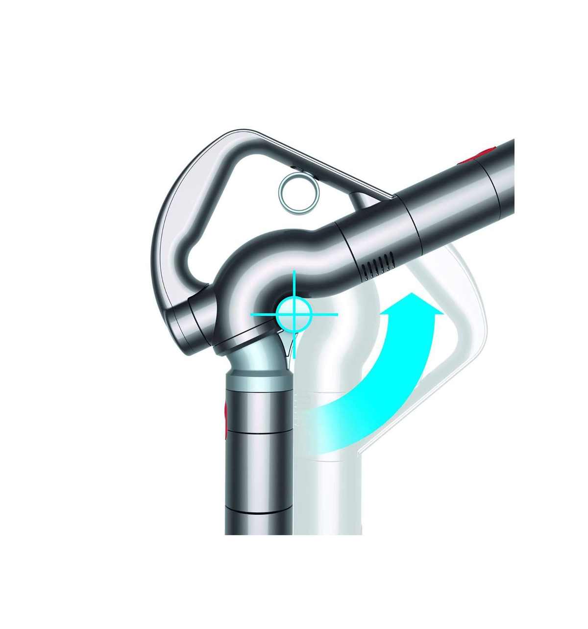 DYSON 228415-01 CINETIC BIG BALL ABSOLUTE 2 Bodenstaubsauger Staubsauger, maximale Leistung: 700 Watt, Nickel)