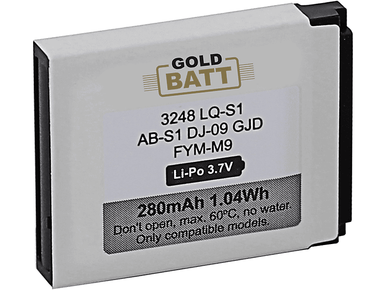 GOLDBATT Kompatibel für Akku S1 LQ AB-S1 DJ-09 GJD FYM-M9 LQ-S1 QW09 ...