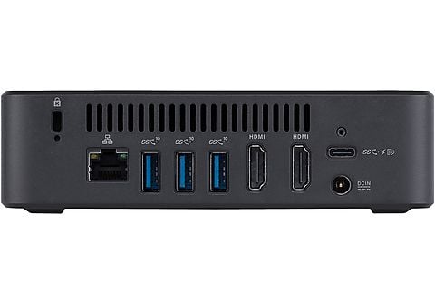 Mini PC  - 90MS0252-M00070 ASUS, Intel Core i5 10210U (4 núcleos, 6MB Caché, 4.2GHz), 24,00 GB, 128 GB, Integrada, Chrome OS, Negro