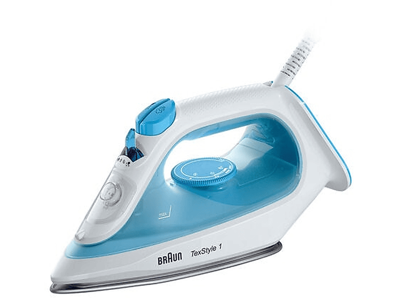 BRAUN HOUSEHOLD TEXSTYLE 1 SI 1050 BL Dampfbügeleisen (220 Volt ...