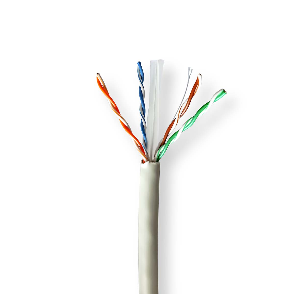 Netzwerk-Kabel m 100,0 CCBG8525GY100S, NEDIS Rollen,