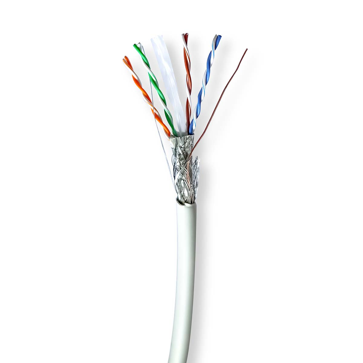 NEDIS Rollen, CCBG8528GY305S, 305,0 m Netzwerk-Kabel
