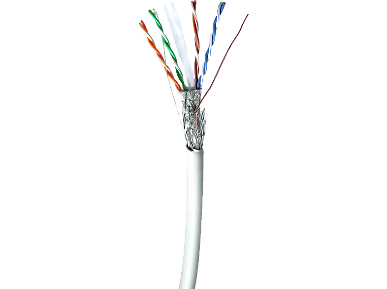 NEDIS Rollen, CCBG8528GY305S, 305,0 m Netzwerk-Kabel