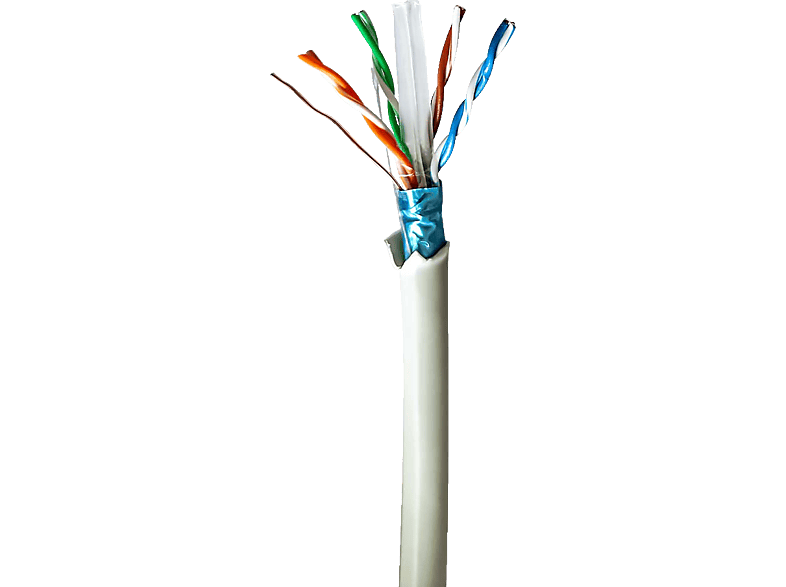 NEDIS Netzwerk-Kabel 50,0 m CCBG8526GY50S, Rollen,